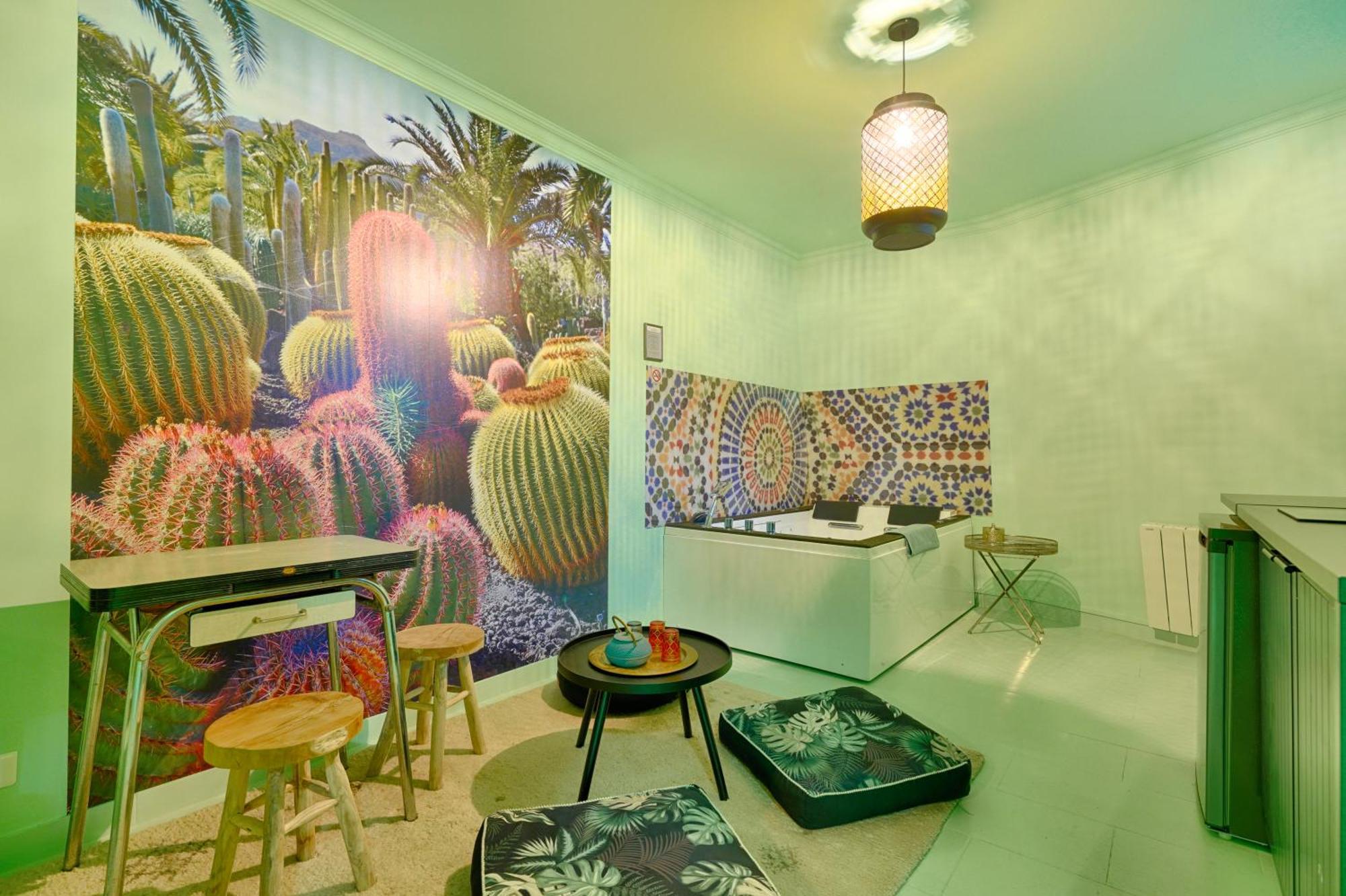 Luxury Magic Cactus Garden, Paris 0Rly Avec Jacuzzi Apartment Vigneux-sur-Seine Luaran gambar